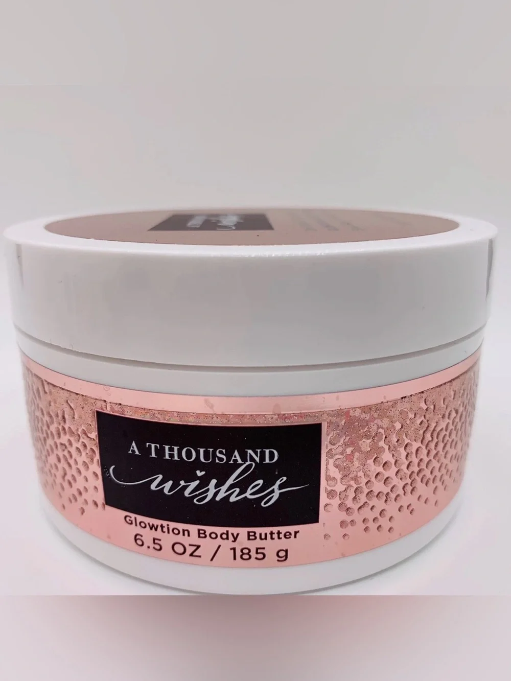 BATH & BODY WORKS A THOUSAND WISHES GLOWTION BODY BUTTER w/SHEA & COCOA BUTTER